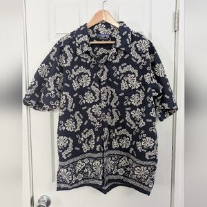 Vintage PATALOHA Patagonia Mens XL Worn Wear Hawaiian Shirt VTG Chouinard